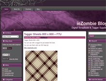 Tablet Screenshot of iezombie.com